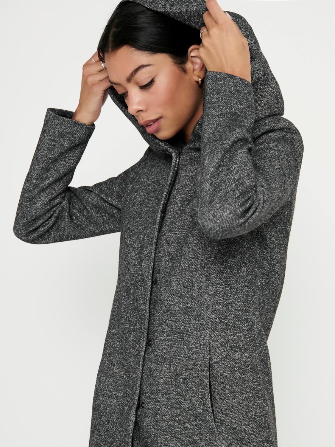 Only Cappotto Donna Sedona Grigio - Santangelo