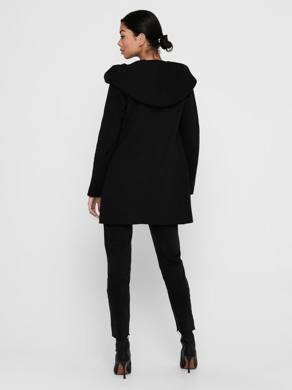 Only Cappotto Donna Sedona Nero - Santangelo