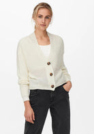Only Cardigan Donna Bianco - Santangelo