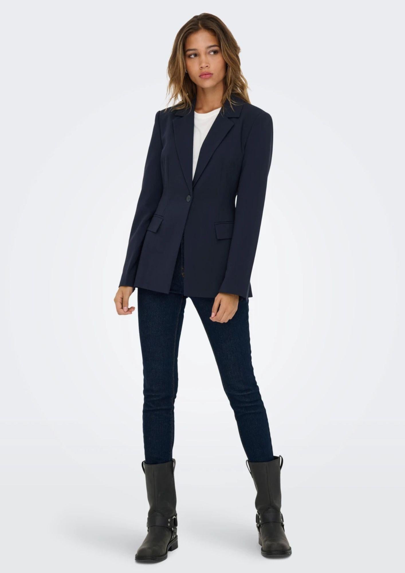 ONLY Only Giacca Donna Raven Blu Giacca