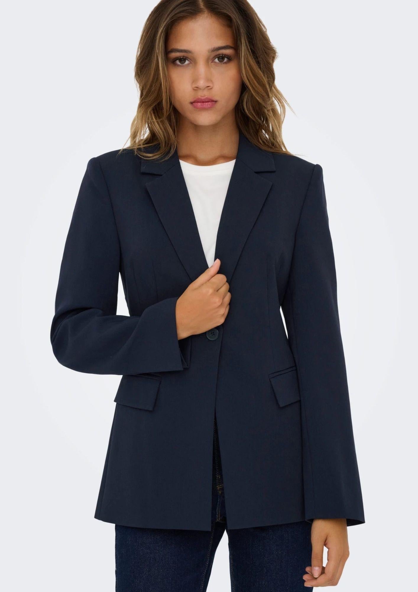 ONLY Only Giacca Donna Raven Blu Giacca
