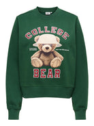 ONLY Only ONLBILA Felpa Donna Pineneedle College Felpa
