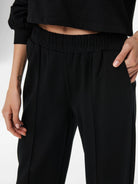 Only ONLPOPTRASH - SUKI Loose Fit Pantaloni a gamba larga Donna Nero - Santangelo