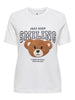Only ONLTERESA T-Shirt Donna Bianco Cloud Dancer