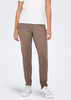 Only Women's Poptrash Brown Trousers
