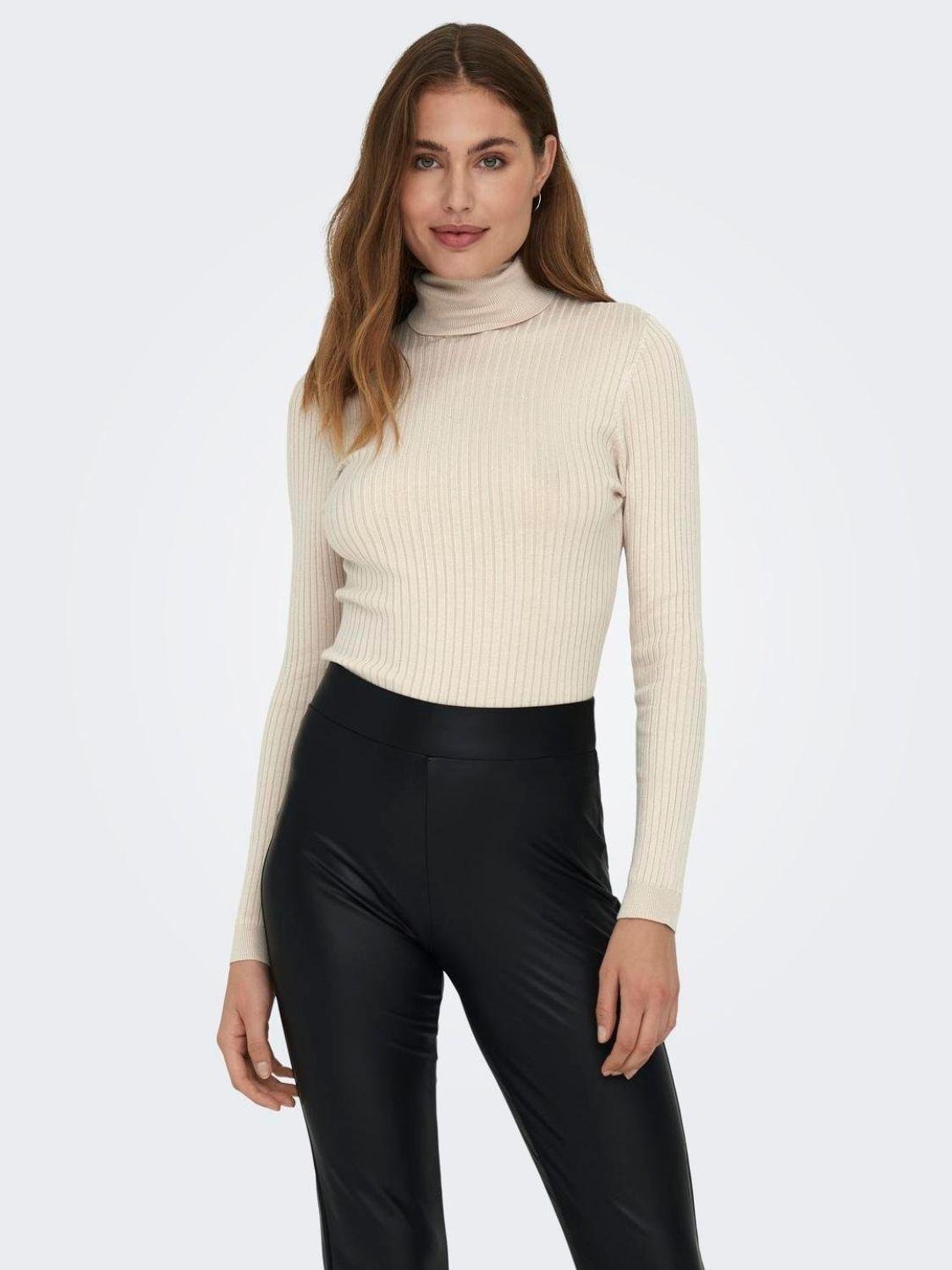 Only Pullover Donna Carol Grigio - Santangelo