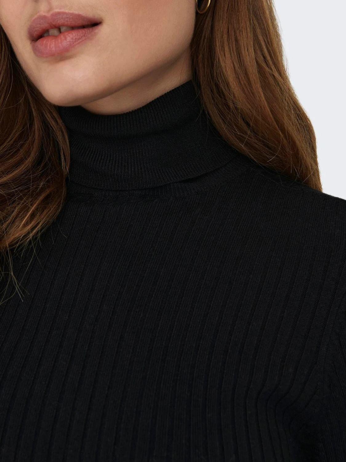 Only Pullover Donna Carol Nero - Santangelo