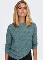Only Pullover Donna Rica Verde - Santangelo
