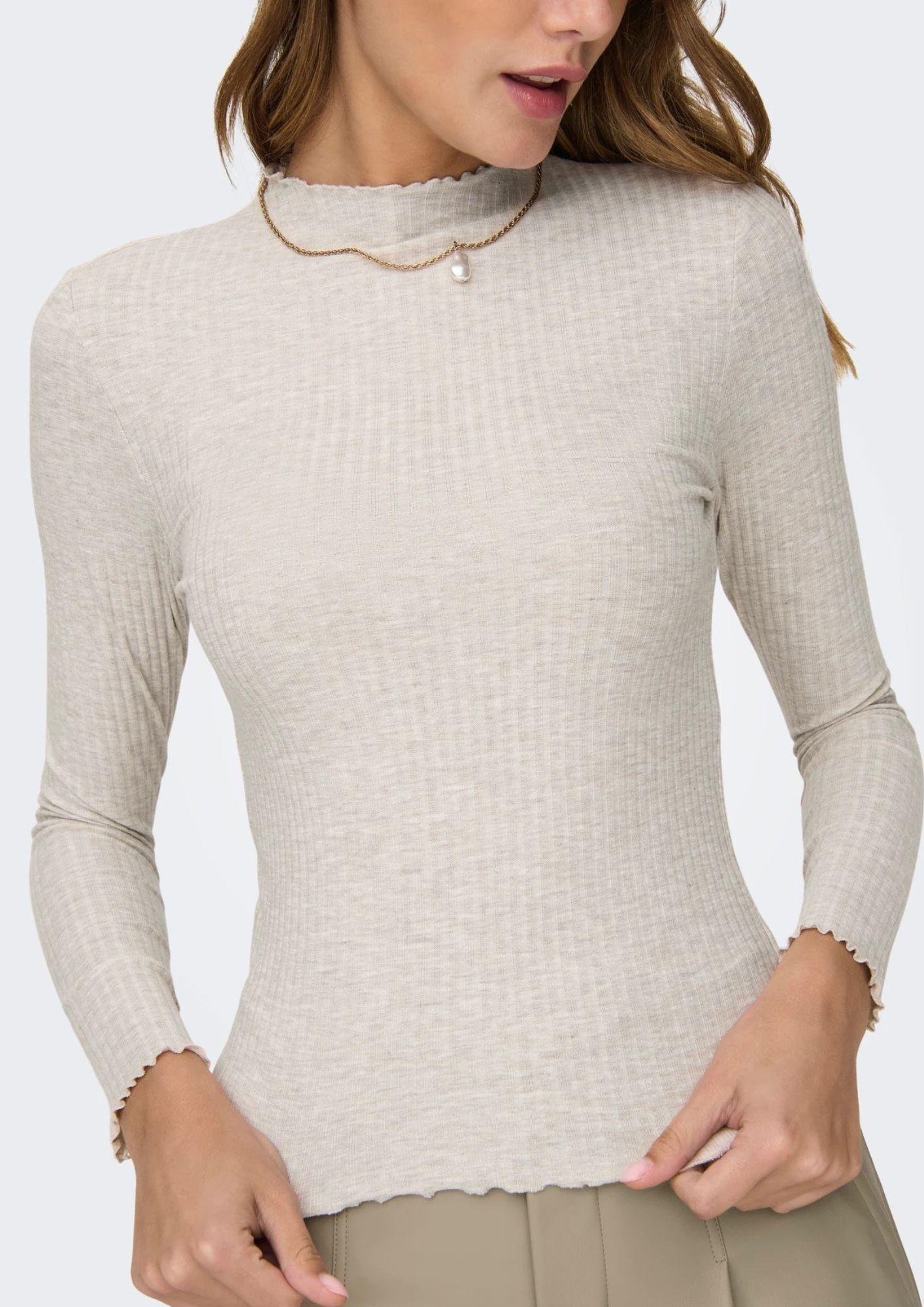 ONLY Only Top Donna Emma Beige Top