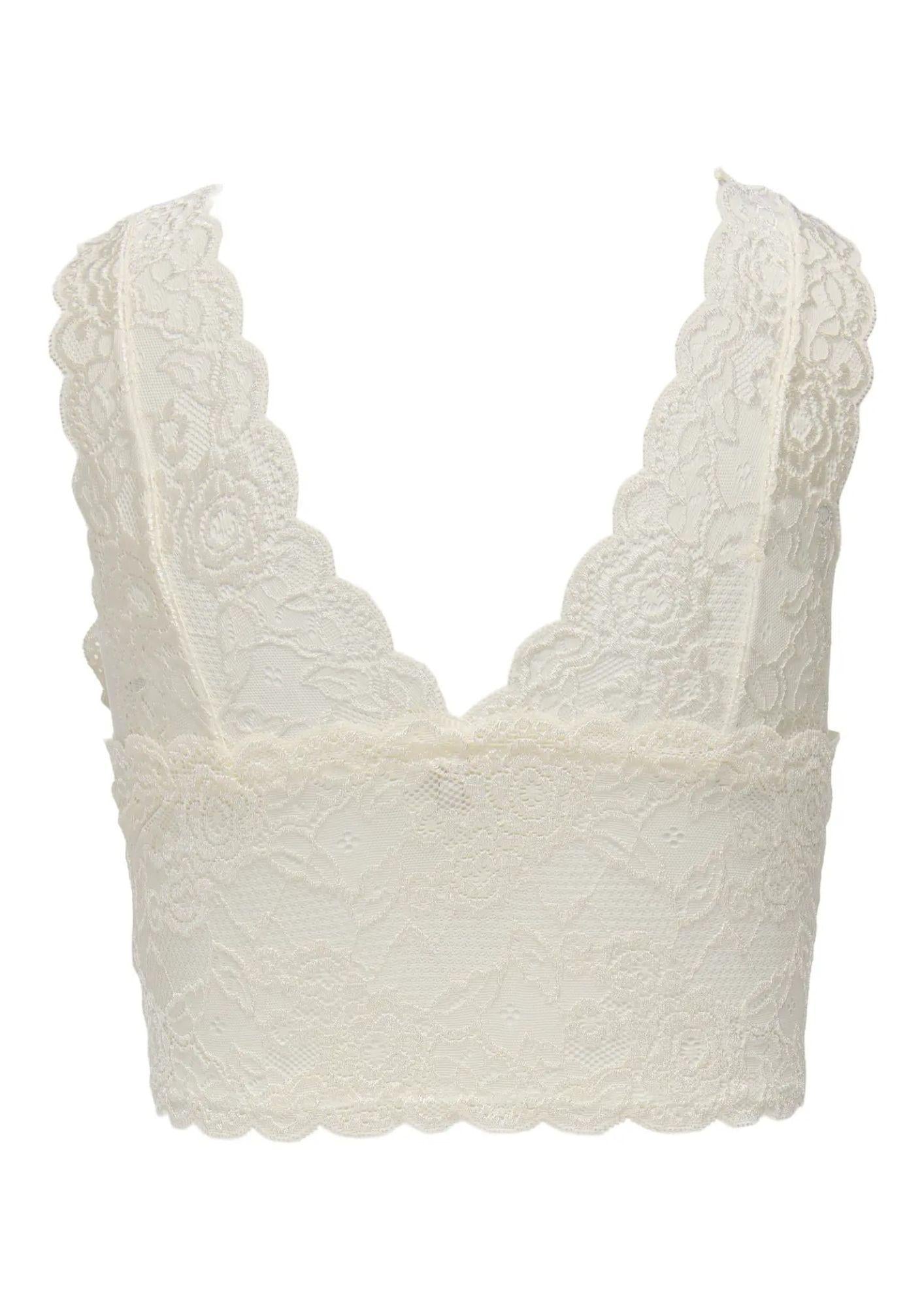 ONLY Only Top Donna Onlchloe Bianco Top