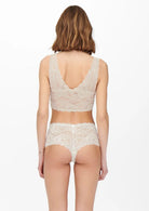 Only Top Donna Onlchloe Bianco Pesca - Santangelo