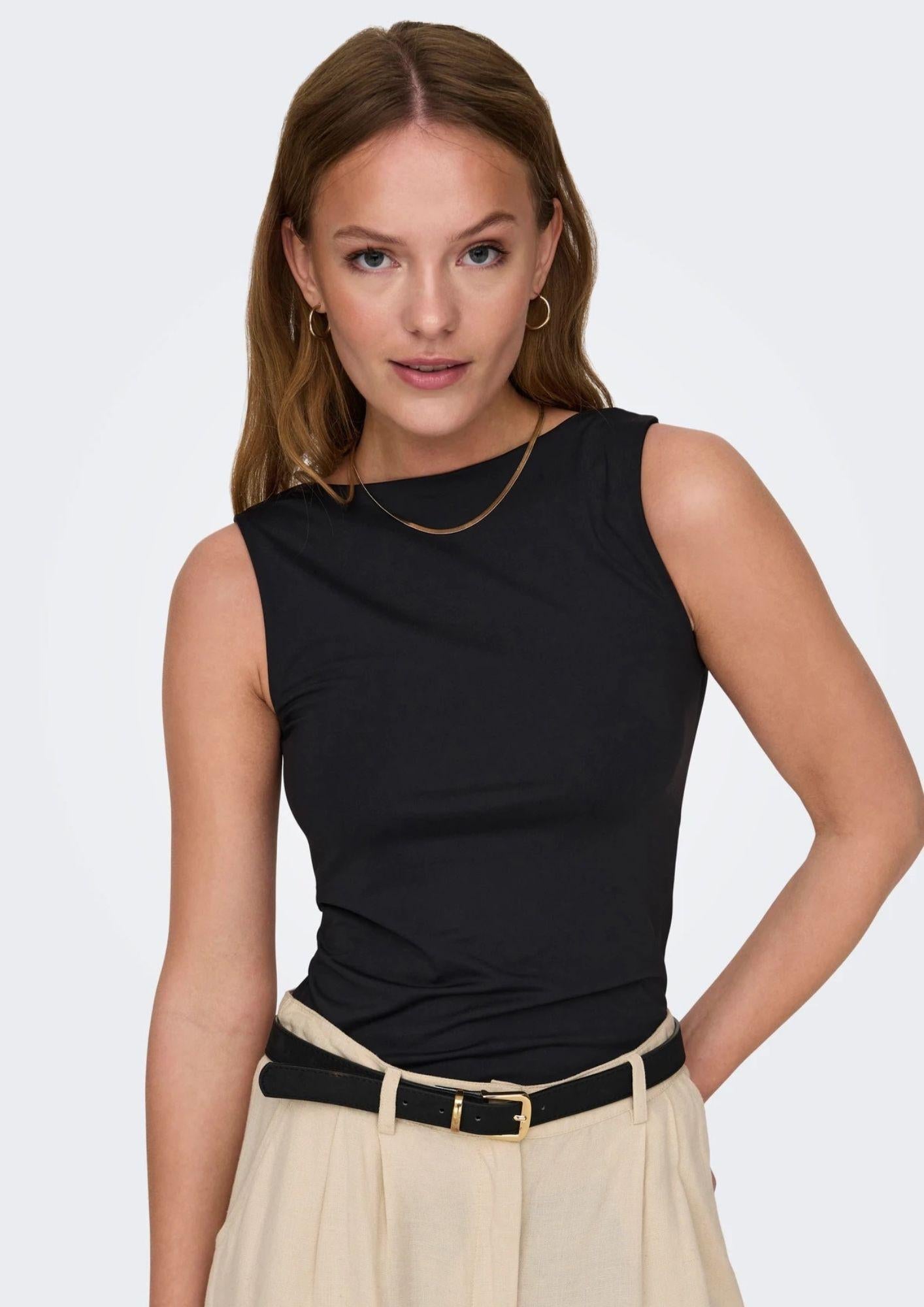 ONLY Only Top Donna Onlea Nero Top