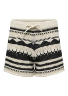 Pantaloncino Donna Beige e Nero - Santangelo