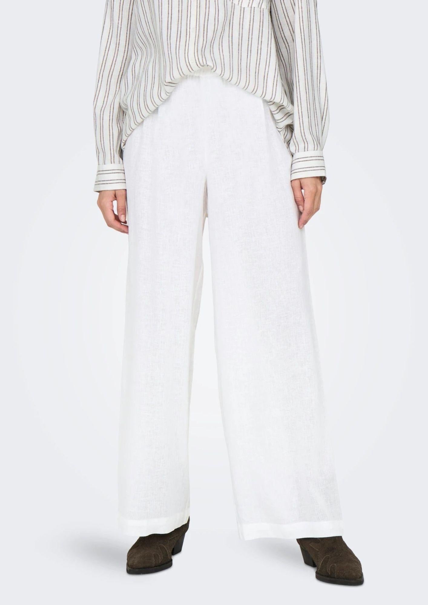 Pantalone Donna Bianco - Santangelo