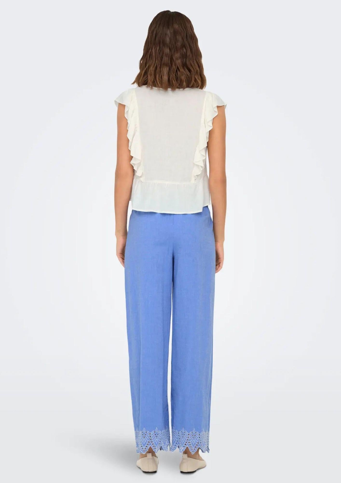 Pantalone Donna Blu - Santangelo