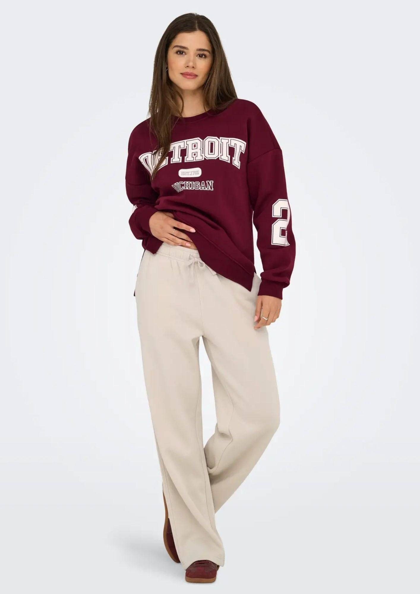 ONLY Pantalone Donna Only Onlbest Beige Pantalone