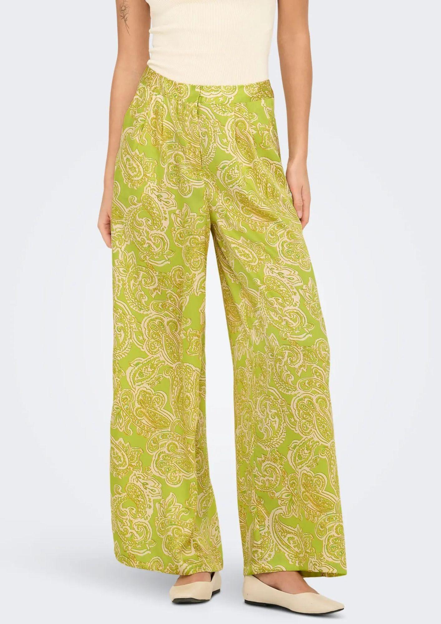 Pantalone Donna Verde Mela - Santangelo
