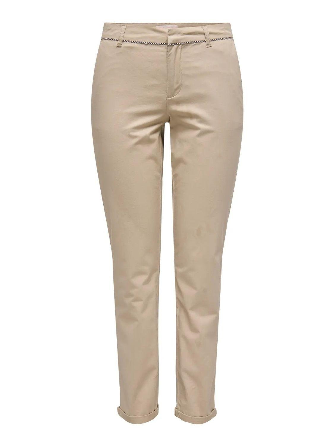 Pantaloni Donna Beige - Santangelo