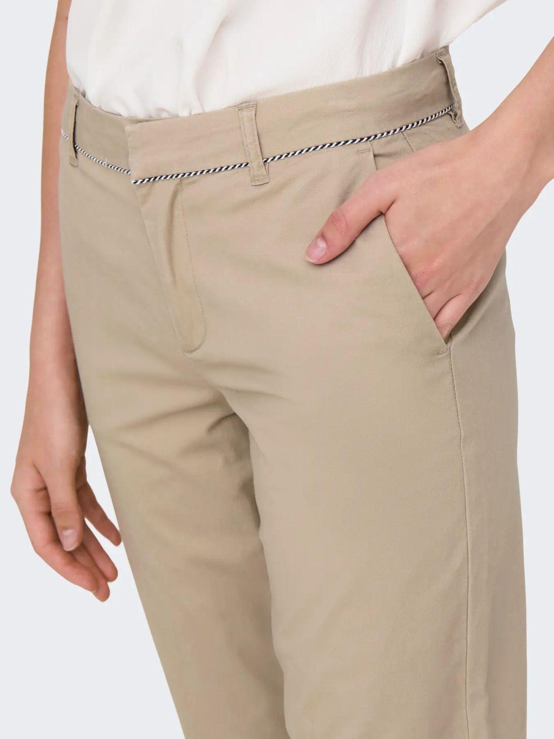 Pantaloni Donna Beige - Santangelo