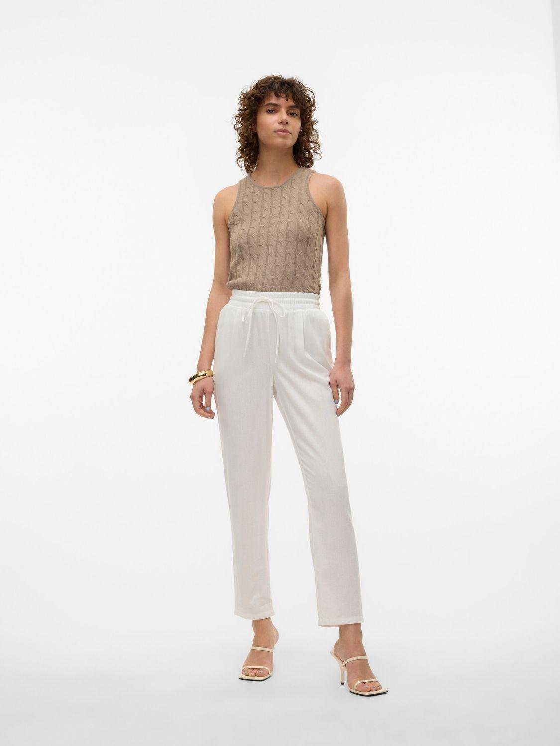 Pantaloni Donna Bianco - Santangelo
