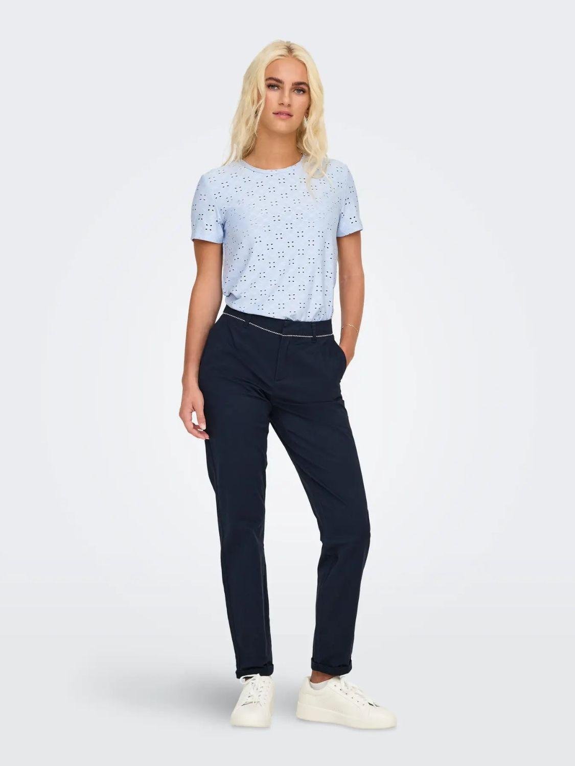 Pantaloni Donna Blu - Santangelo