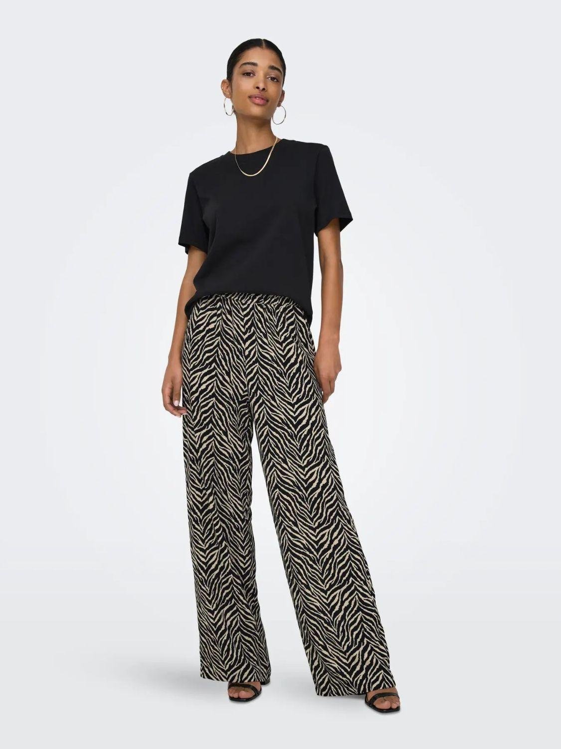 Pantaloni Donna Nero - Santangelo