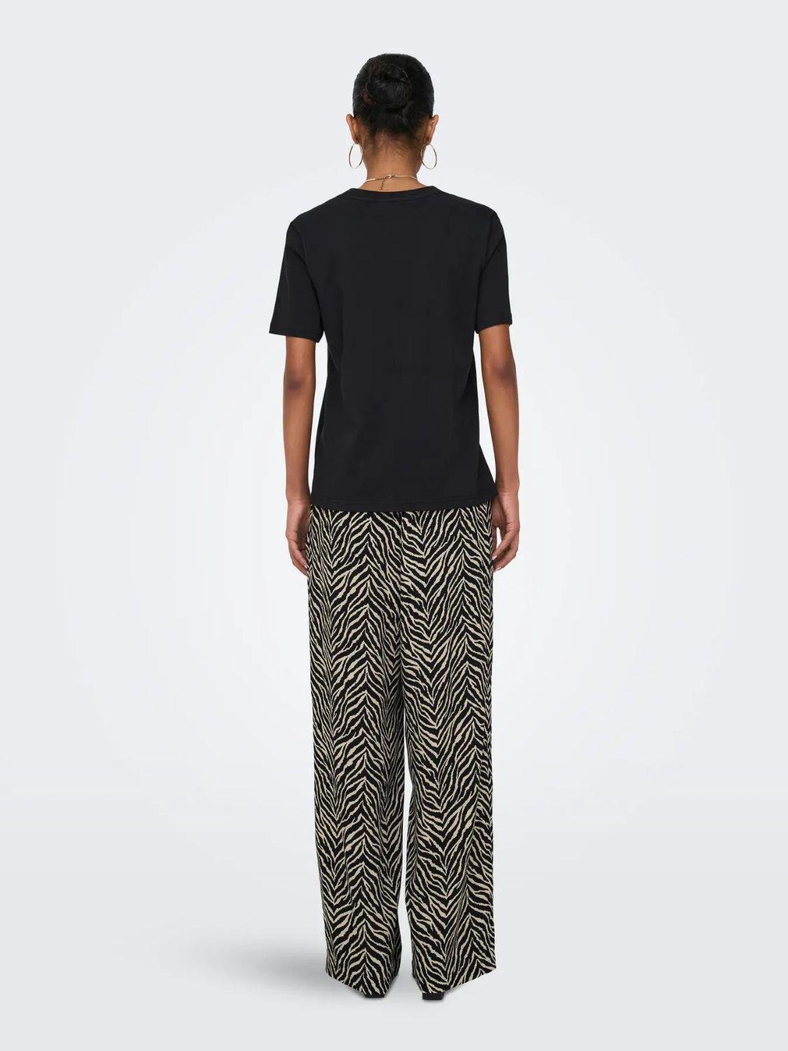 Pantaloni Donna Nero - Santangelo