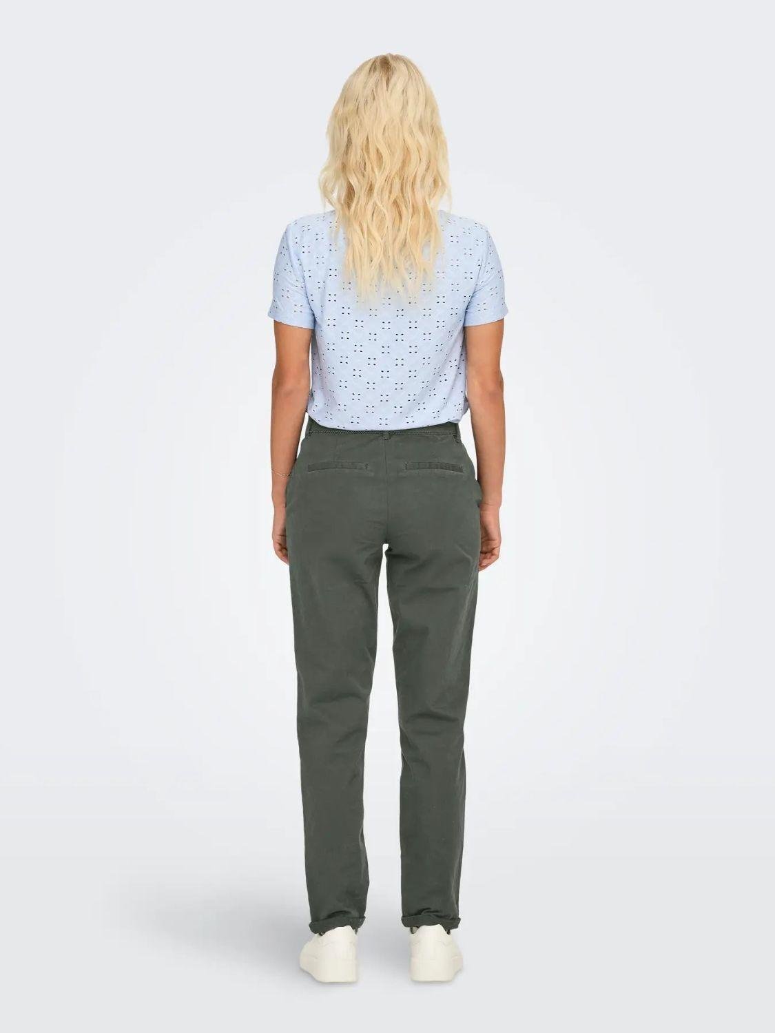 Pantaloni Donna Verde Scuro - Santangelo