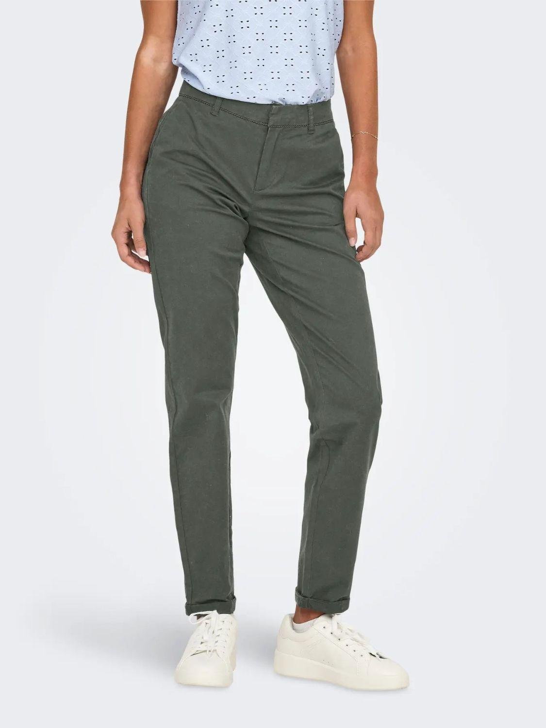 Pantaloni Donna Verde Scuro - Santangelo