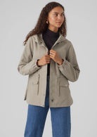 Parka Donna Beige - Santangelo