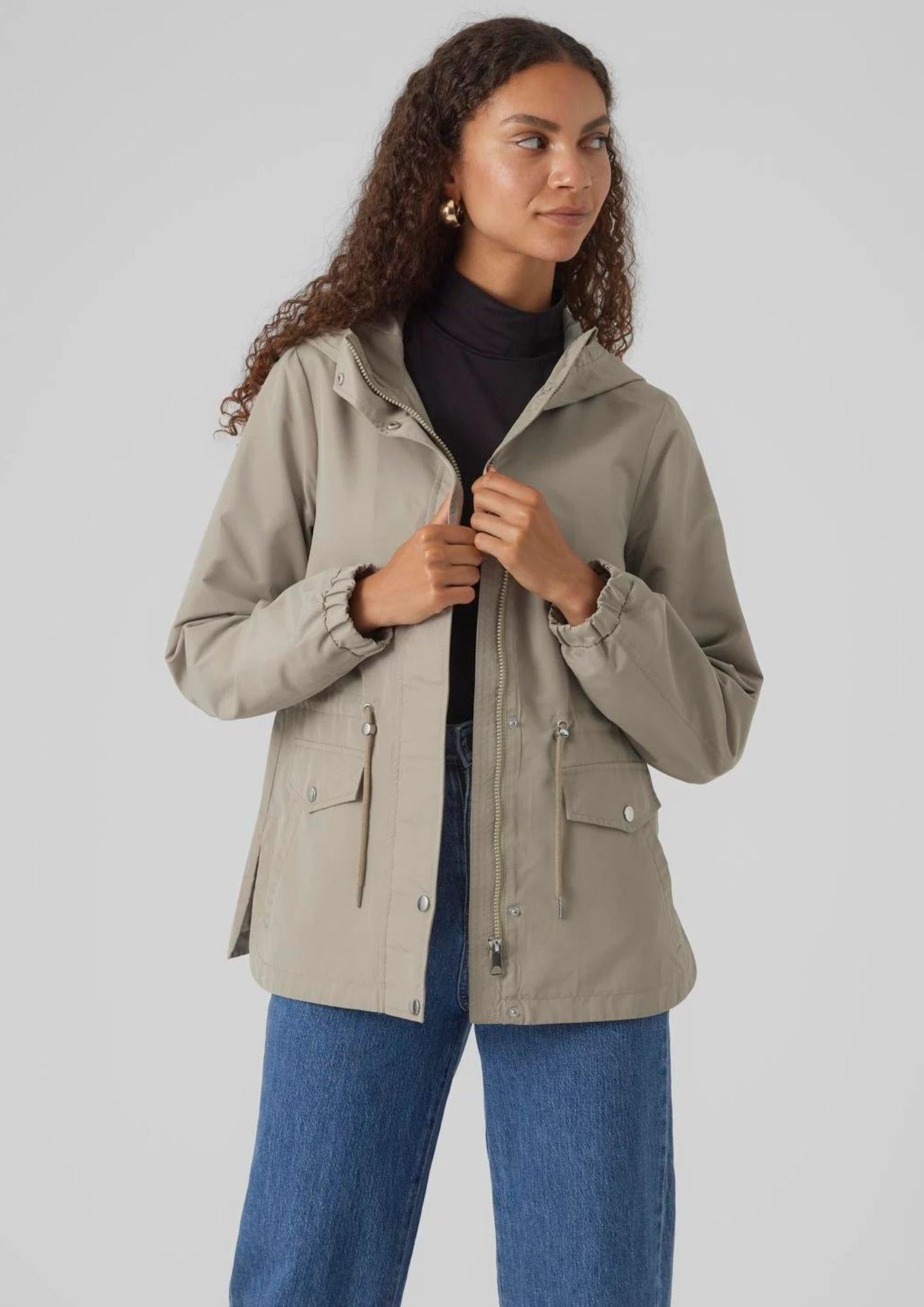 Parka Donna Beige - Santangelo