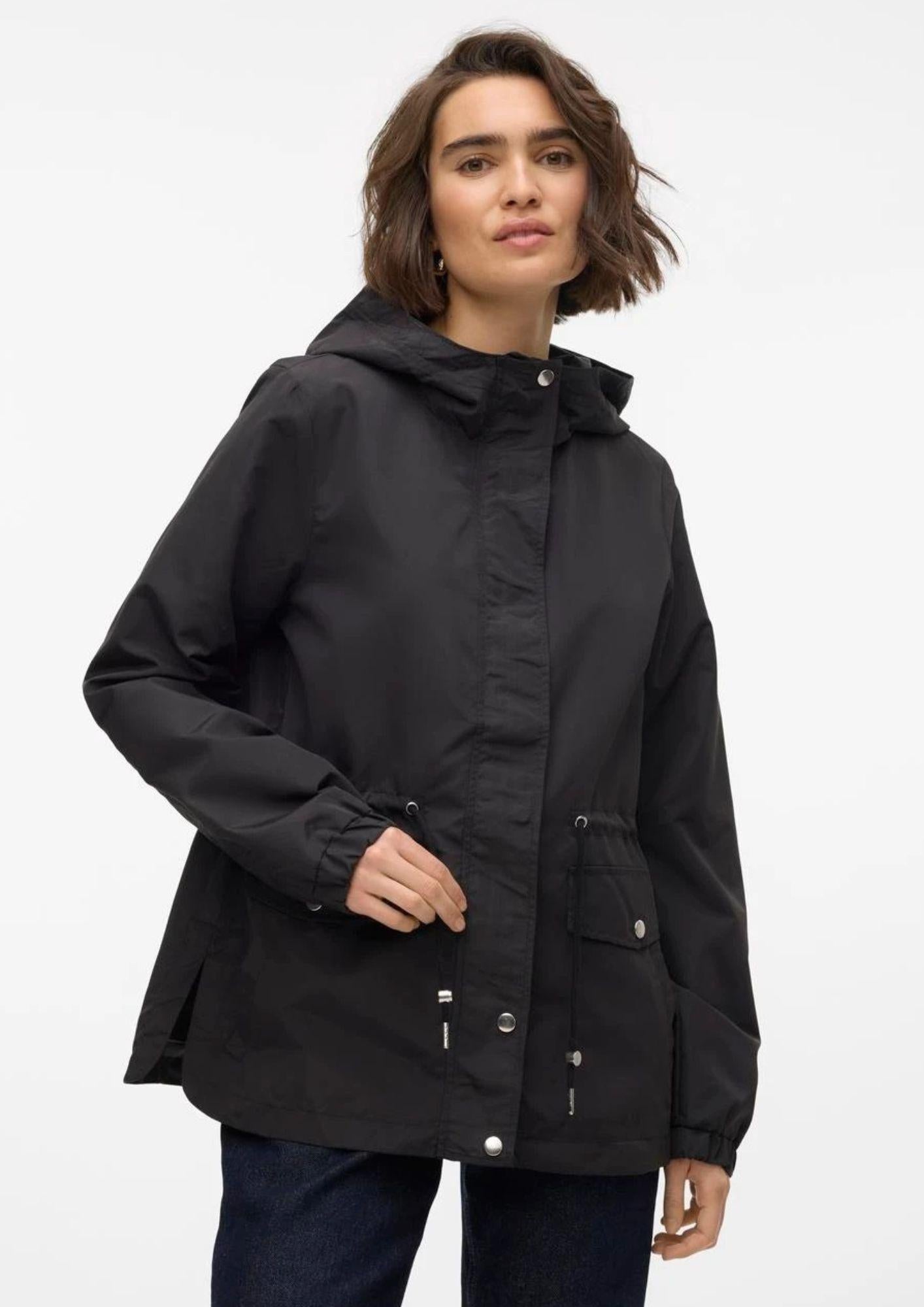 Parka Donna Nero - Santangelo