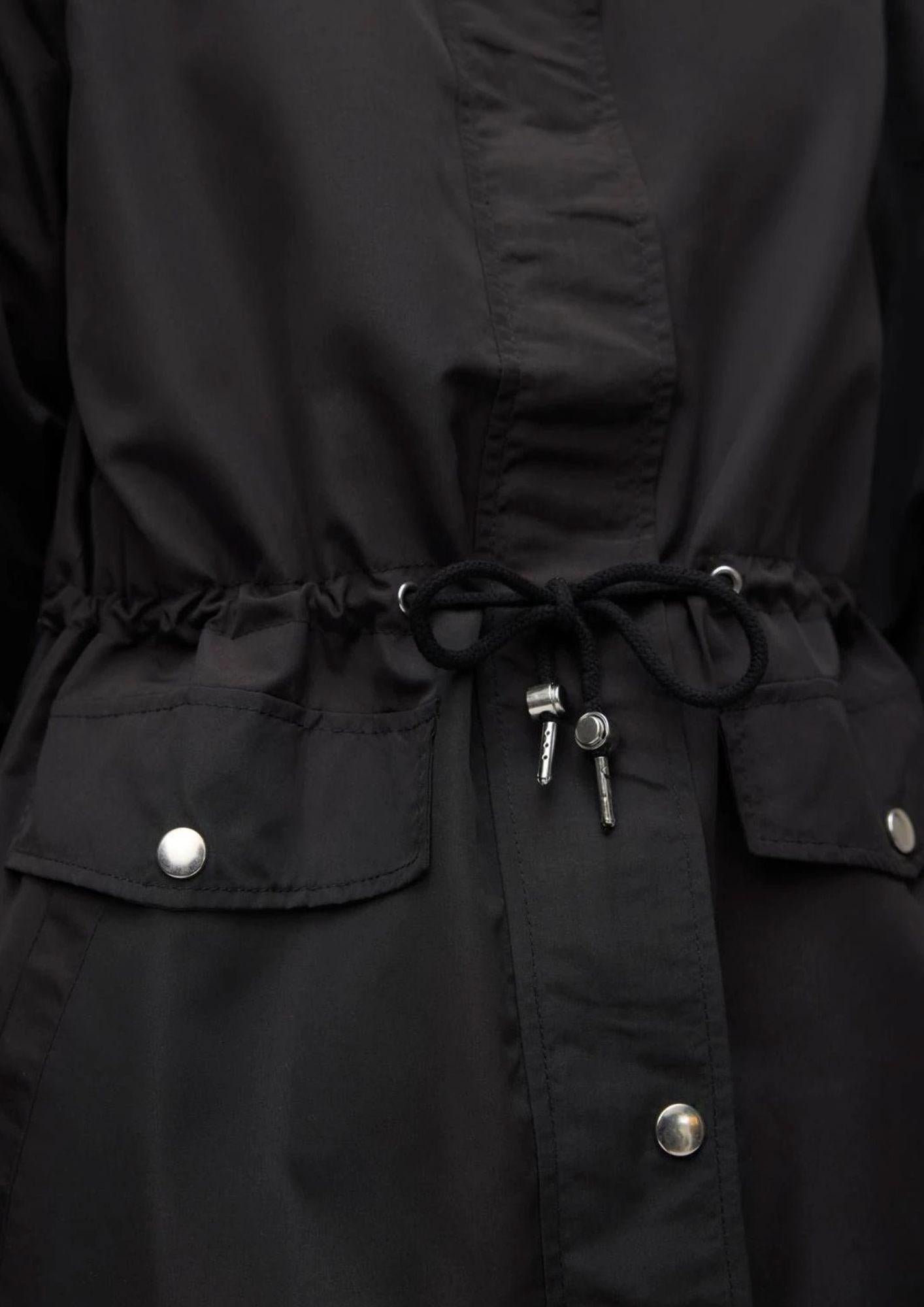 Parka Donna Nero - Santangelo