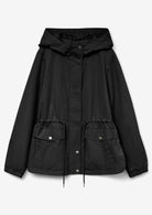 Parka Donna Nero - Santangelo