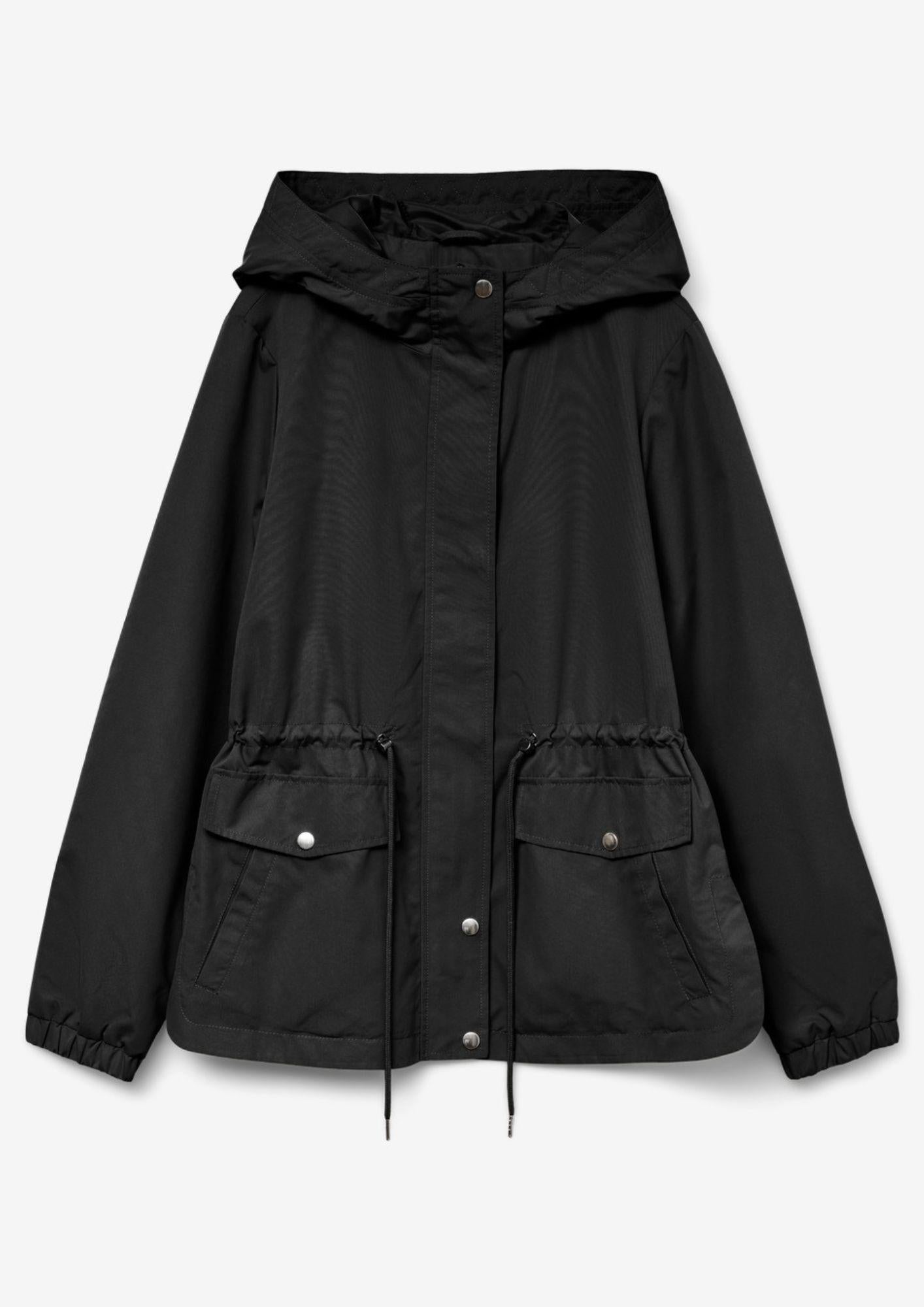 Parka Donna Nero - Santangelo