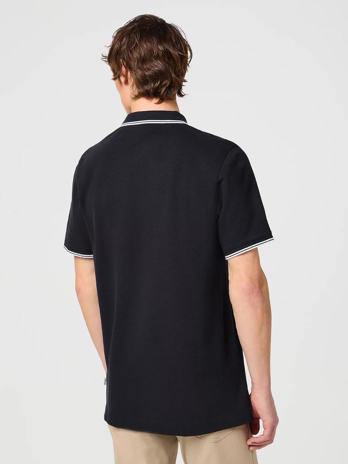 Polo Shirt Uomo Nero - Santangelo