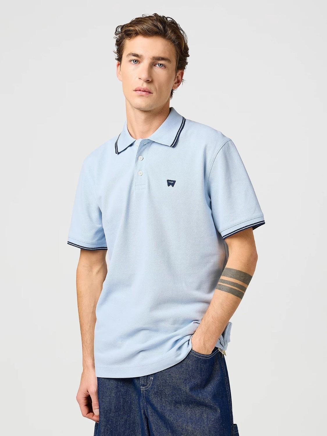 Polo Shirt Uomo Niagara Mist - Santangelo