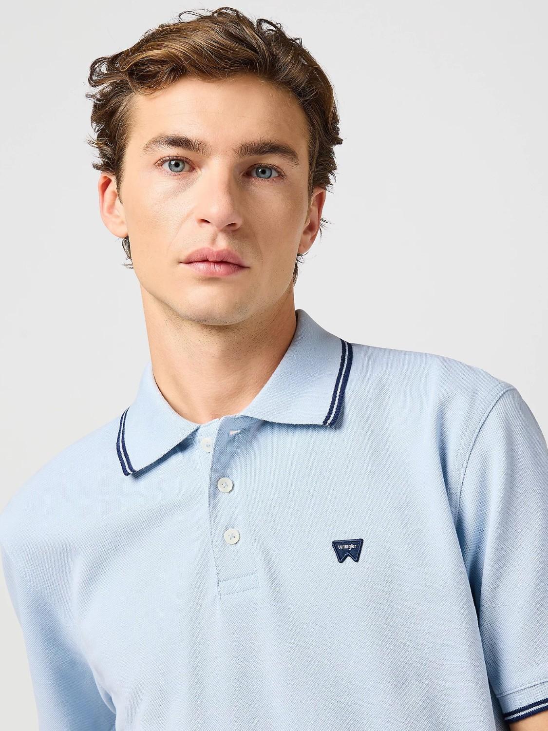 Polo Shirt Uomo Niagara Mist - Santangelo