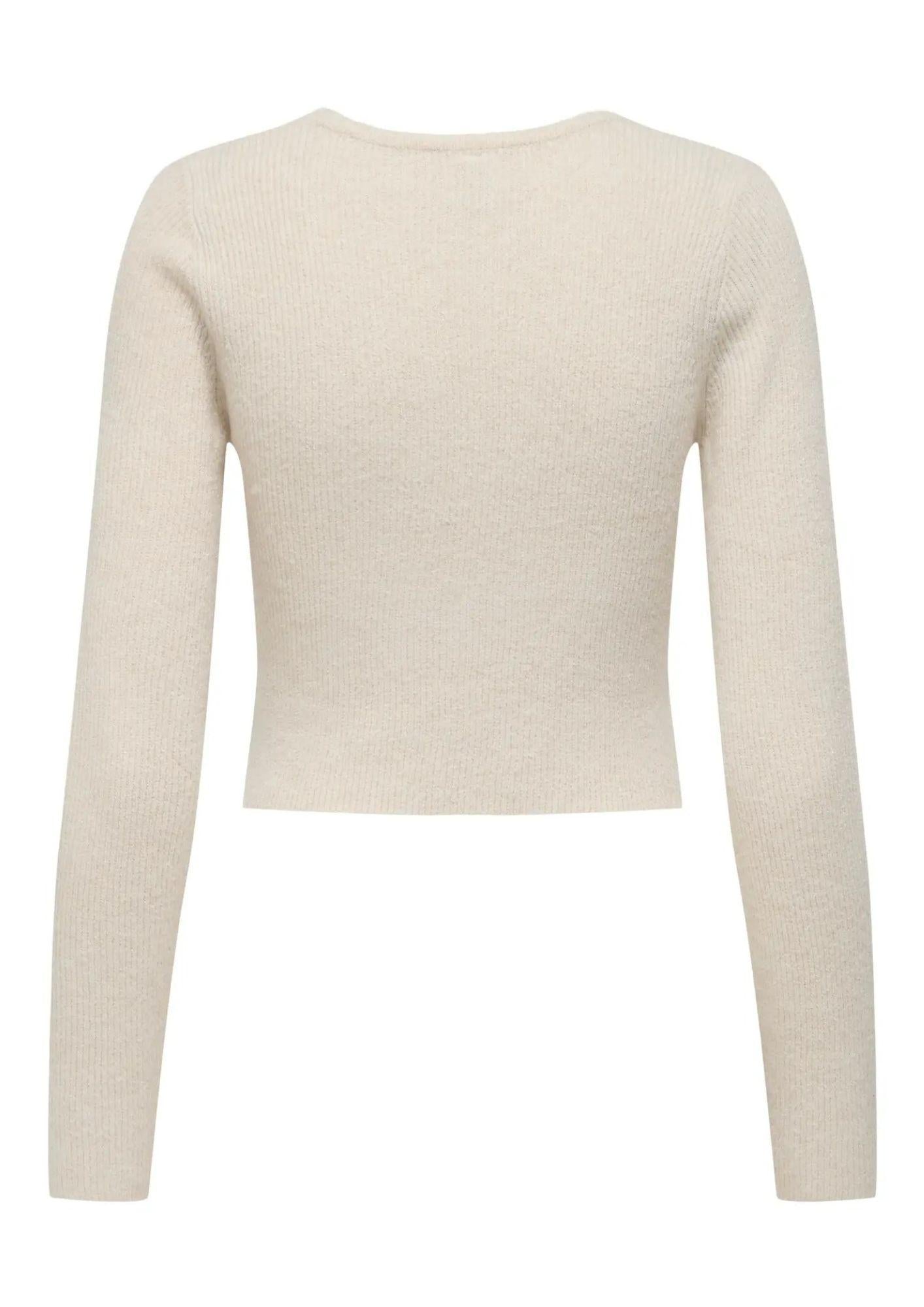 ONLY Pullover Donna Only Rica Beige Pullover