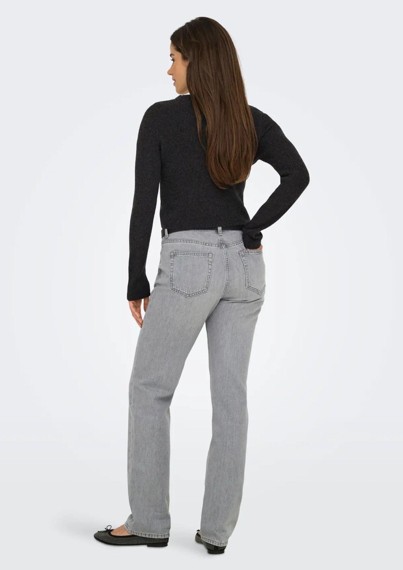 ONLY Pullover Donna Only Rica Grigio scuro Pullover