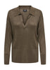 Pullover Donna Only Tara Marrone