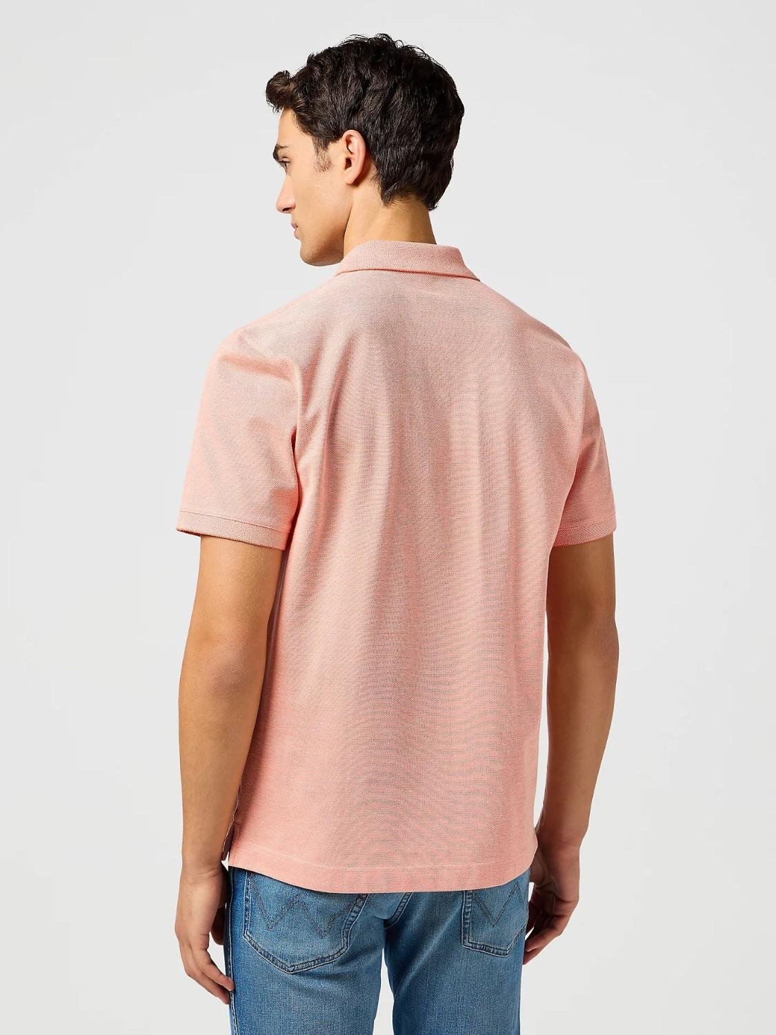 Refined Polo Shirt Uomo Orange - Santangelo