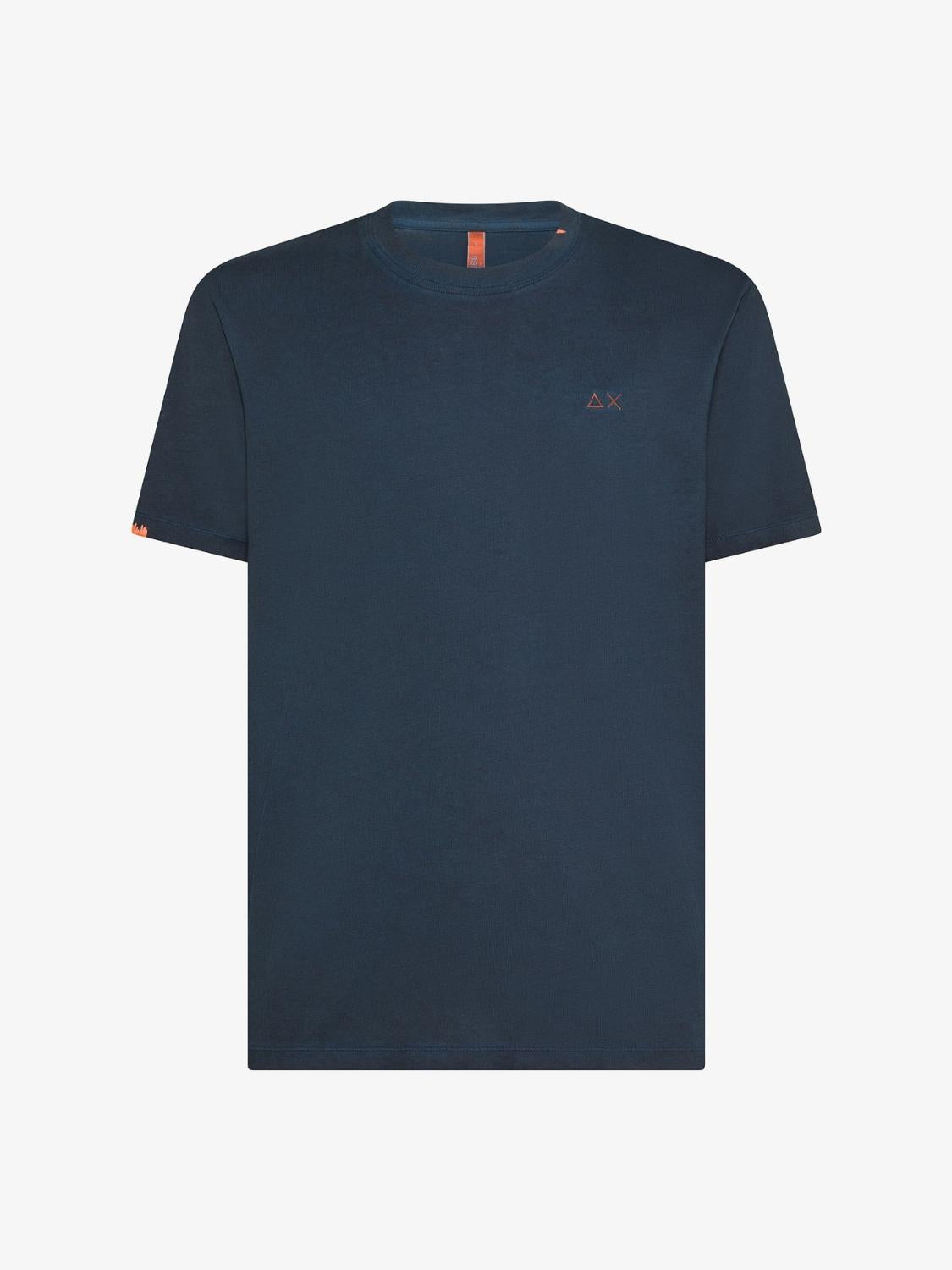 Sun68 T-Shirt Special Dyed Beach Uomo Blu Navy - Santangelo