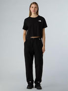 T-shirt corta in vita Simple Dome Donna TNF Black - Santangelo