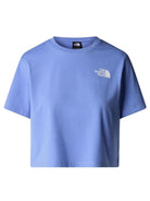 T-Shirt corta in vita Simple Dome Donna Virtual Blue - Santangelo