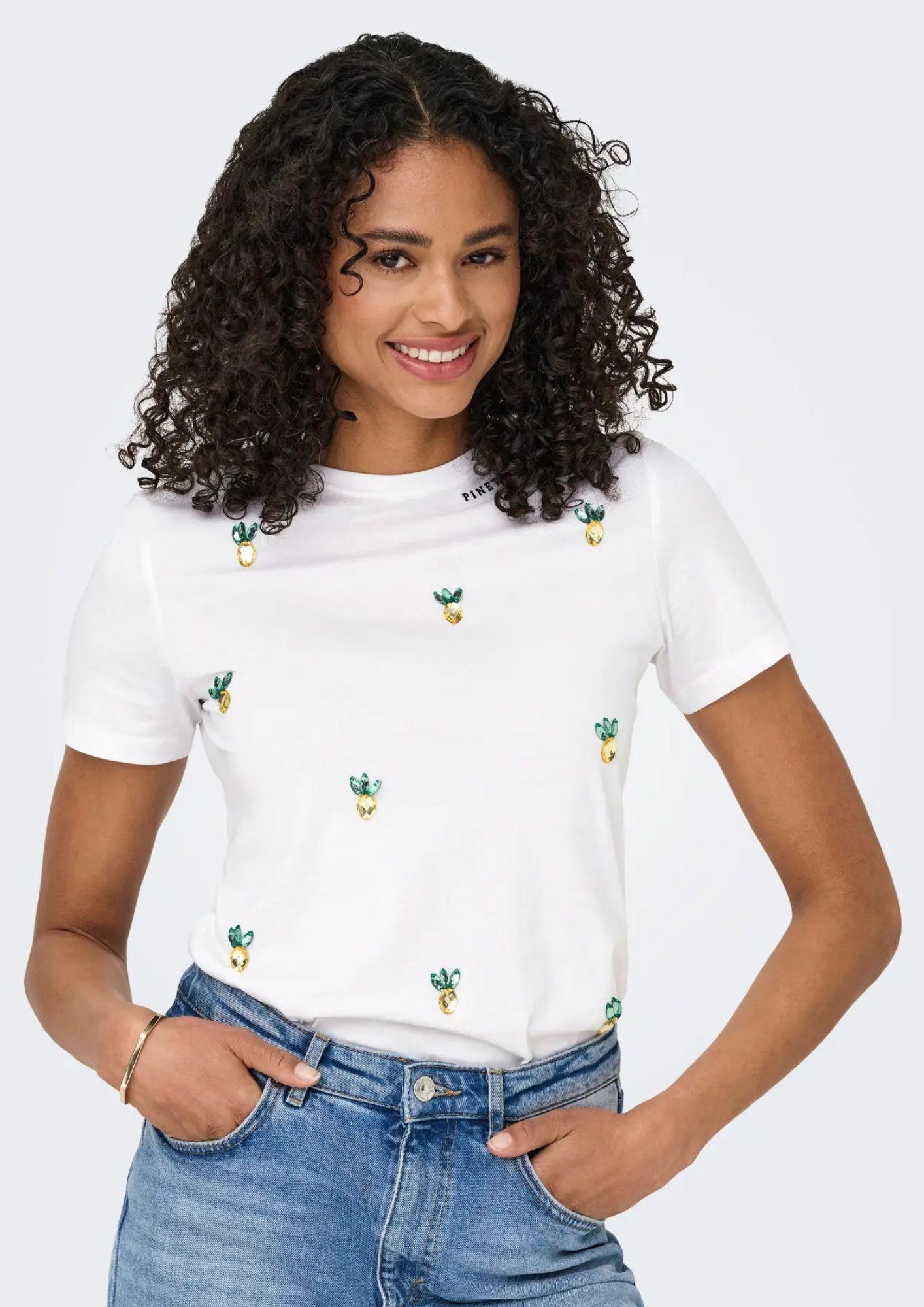 T-Shirt Donna Bianca - Santangelo