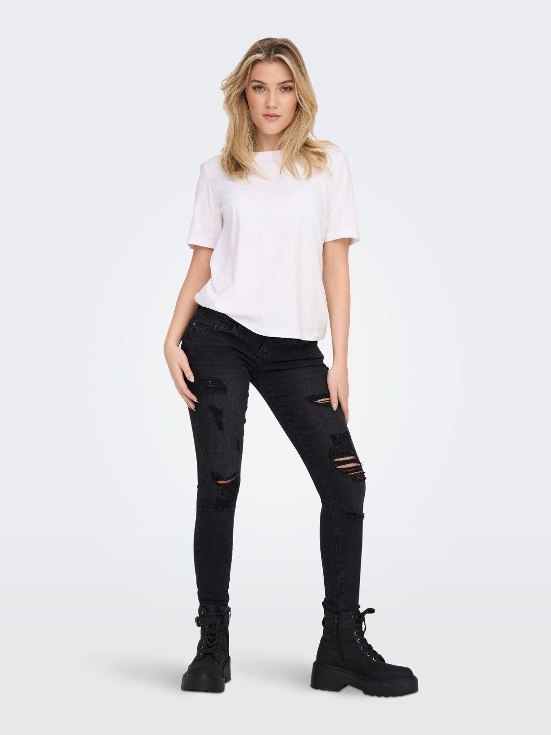 T-Shirt Donna Bianco - Santangelo