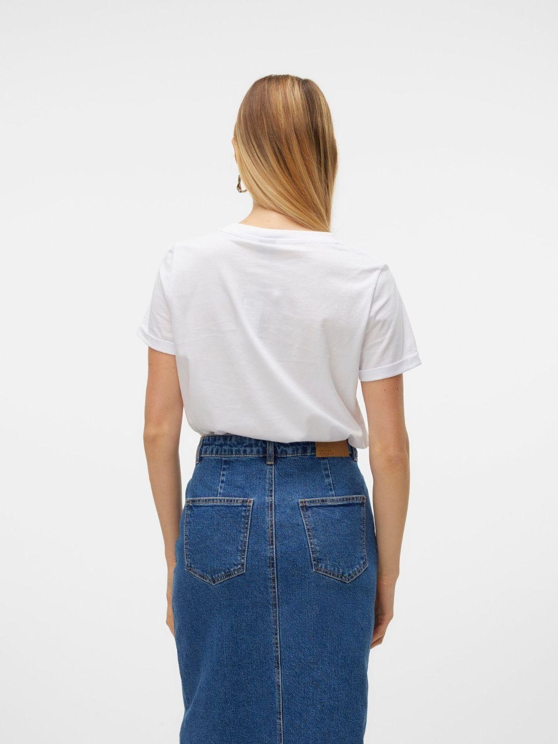 T-Shirt Donna Bianco - Santangelo