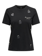 T-Shirt Donna Black Fierce essential - Santangelo