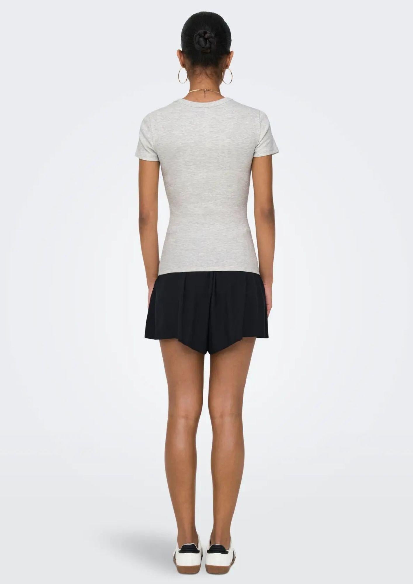 T-Shirt Donna Grigio Chiaro - Santangelo